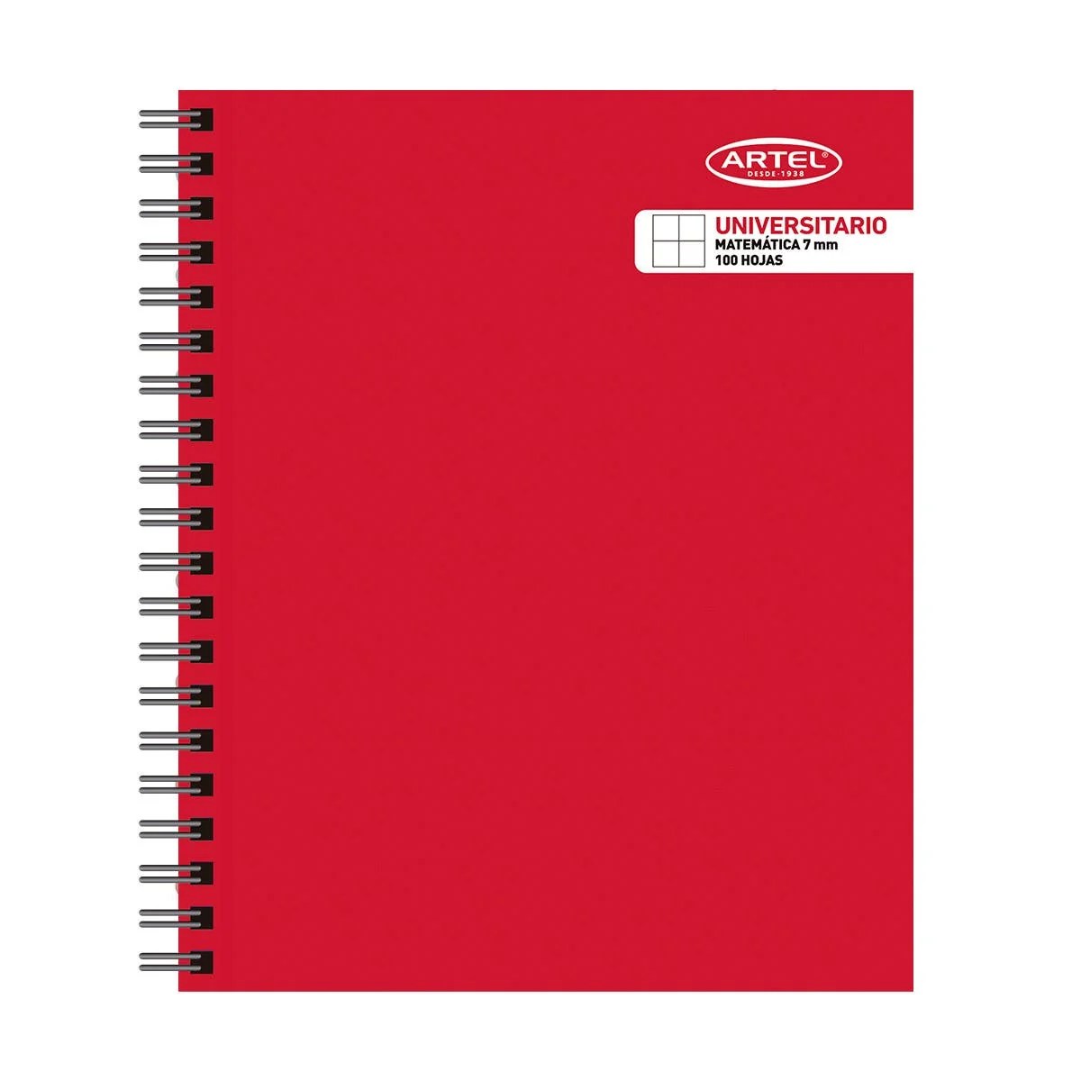 Cuaderno Artel Matematica 7mm 100h