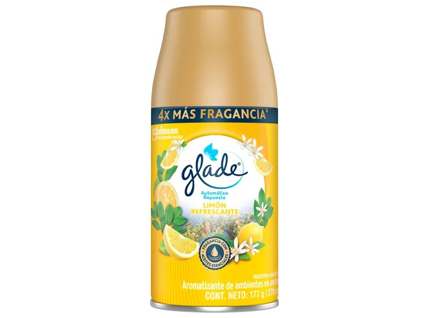 Limón Refrescante Glade 270cm³ Automático Repuesto