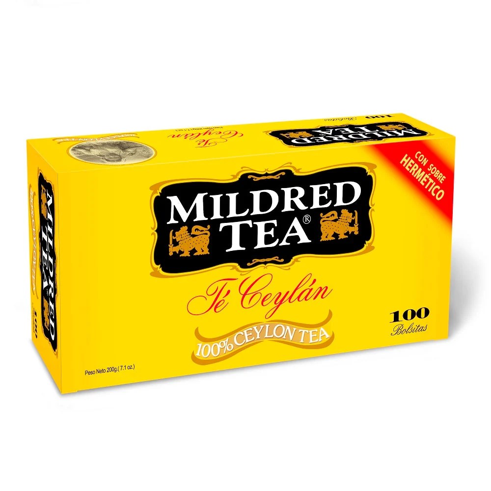 Té Ceylán Mildred Tea 100 Bolsas
