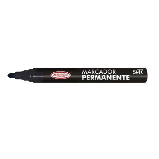 PLUMON PERMANENTE PUNTA REDONDA NEGRO ARTEL