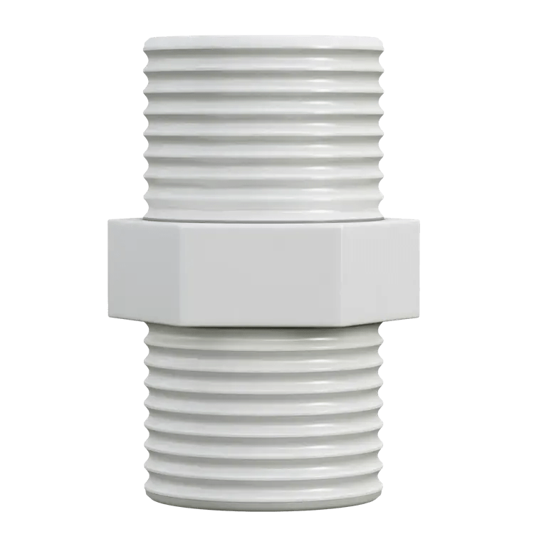 Niple con rosca externa