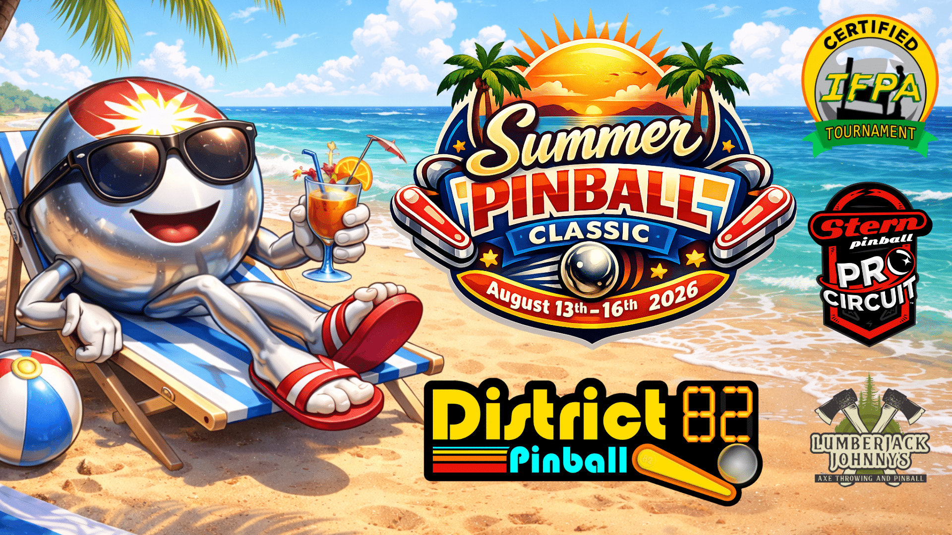 2026 Summer Pinball Classic Stern Pro Circuit Event Spc2026 2 