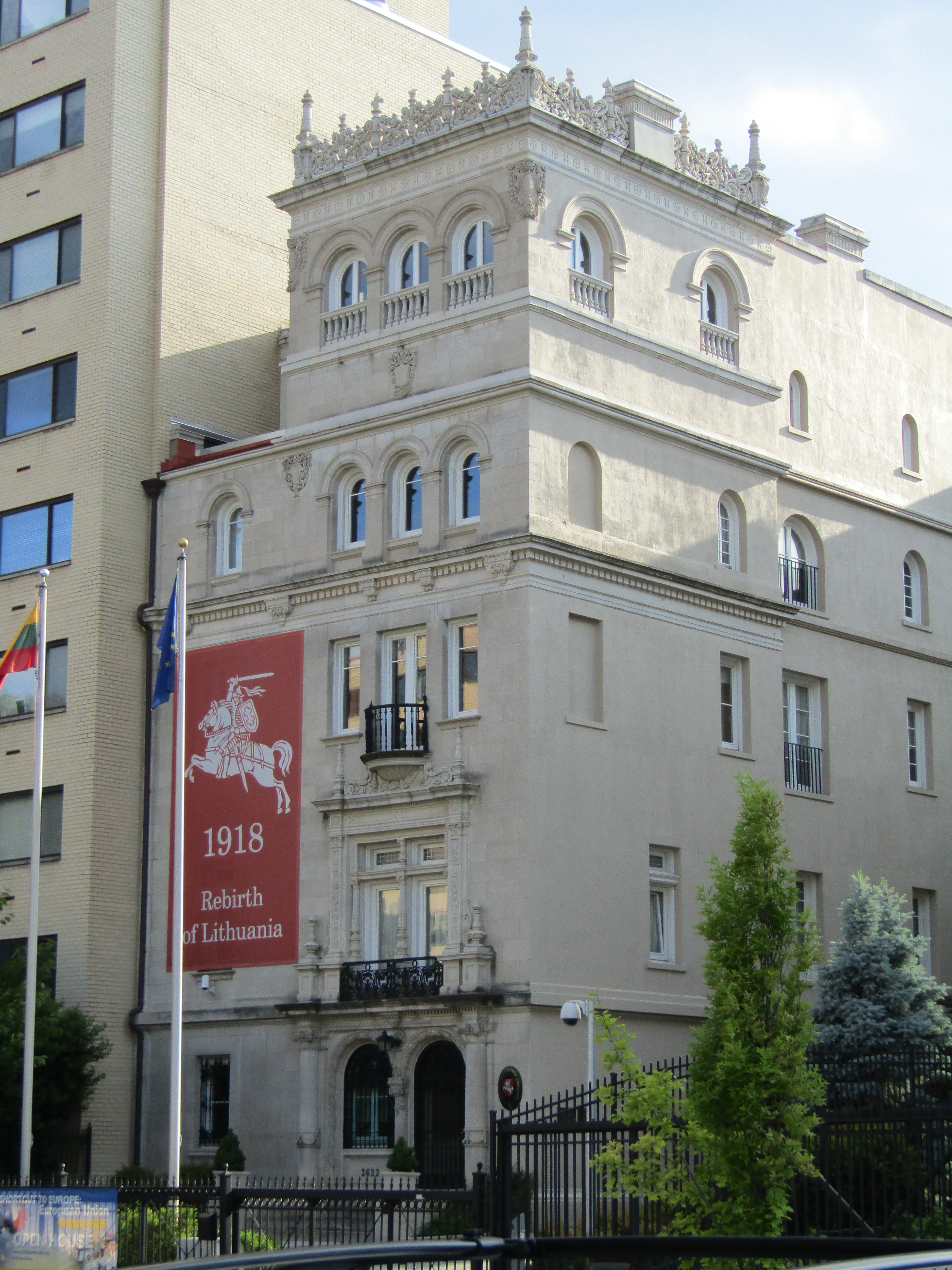 2622 16th Street: Currently the Embassy of Lithuania
