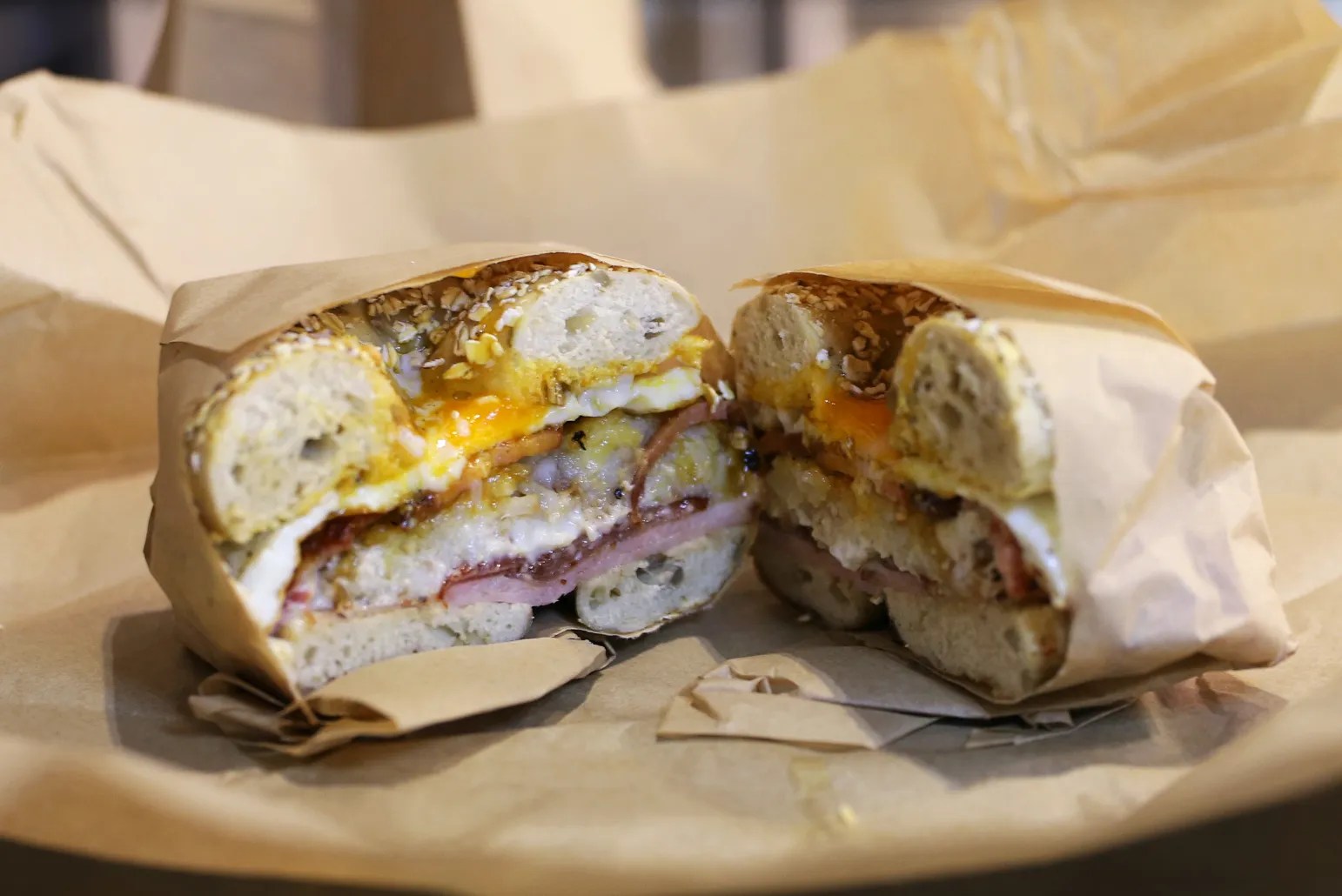 Gypsy Ham Bagel