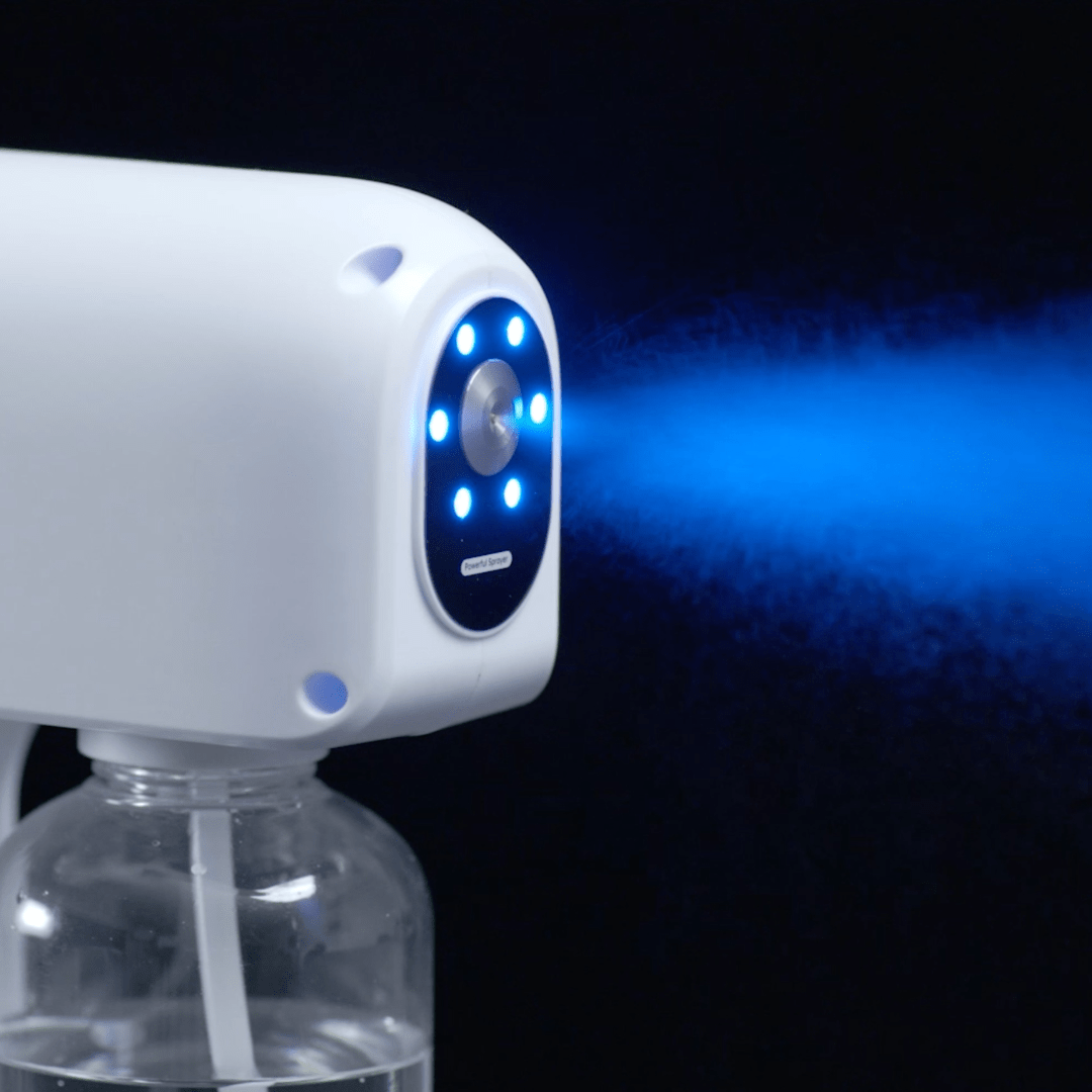 Brumisateur électrique rechargeable 380 ml diffusant une brume ultra-fine pour un rafraîchissement instantané