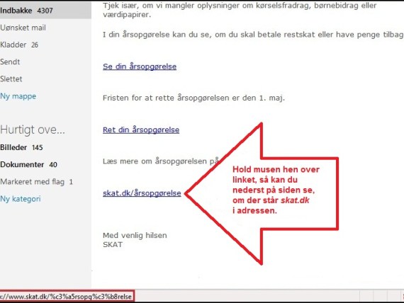 Identificer rigtige links