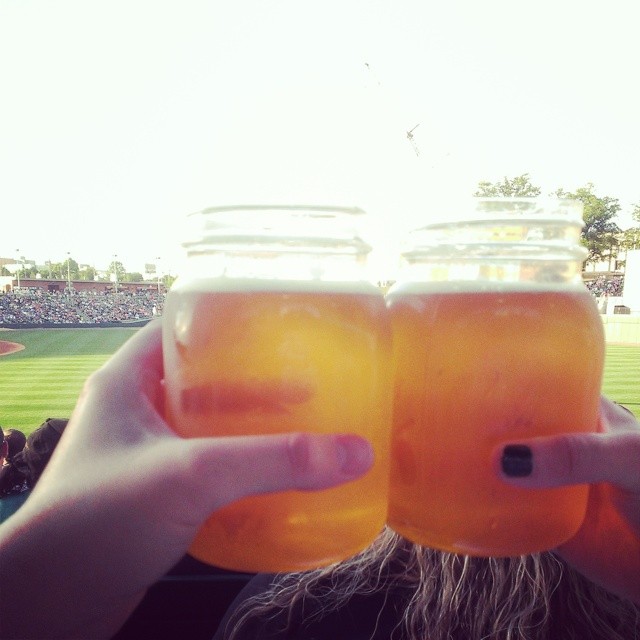 Knights Ale by NoDa Brewing at Charlotte Knights game