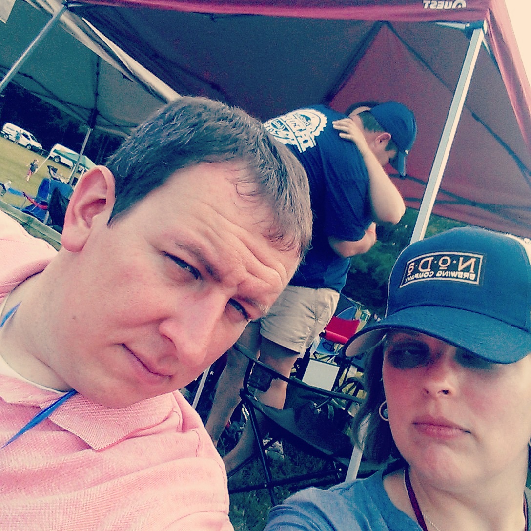 Game faces at the 2015 NC Brewers and Music Fest
