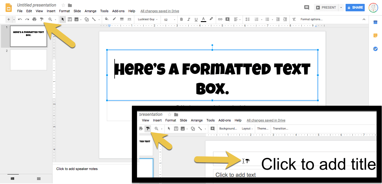The Secret Menu For Google Slides Docs Drawings And More Ditch That Textbook