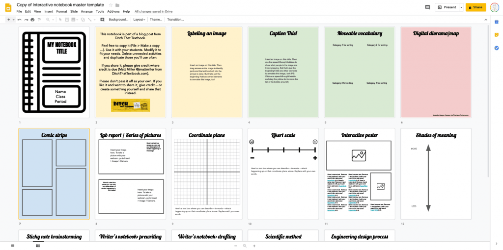 Google Slides Interactive Notebooks 20 Activities To Fill Them Ditch That Textbook