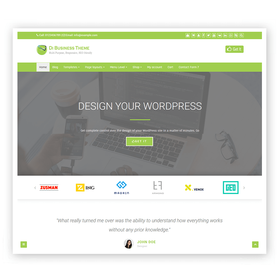 Free seo friendly wordpress themes are being presented here for reference. Free Wordpress Themes For Your Business Personal Website