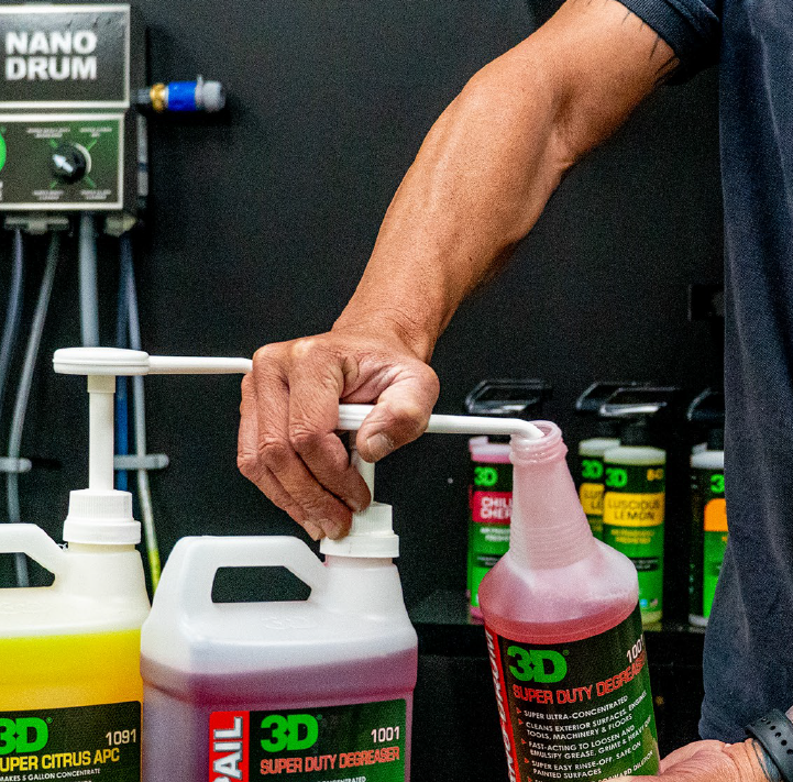 3d car care products