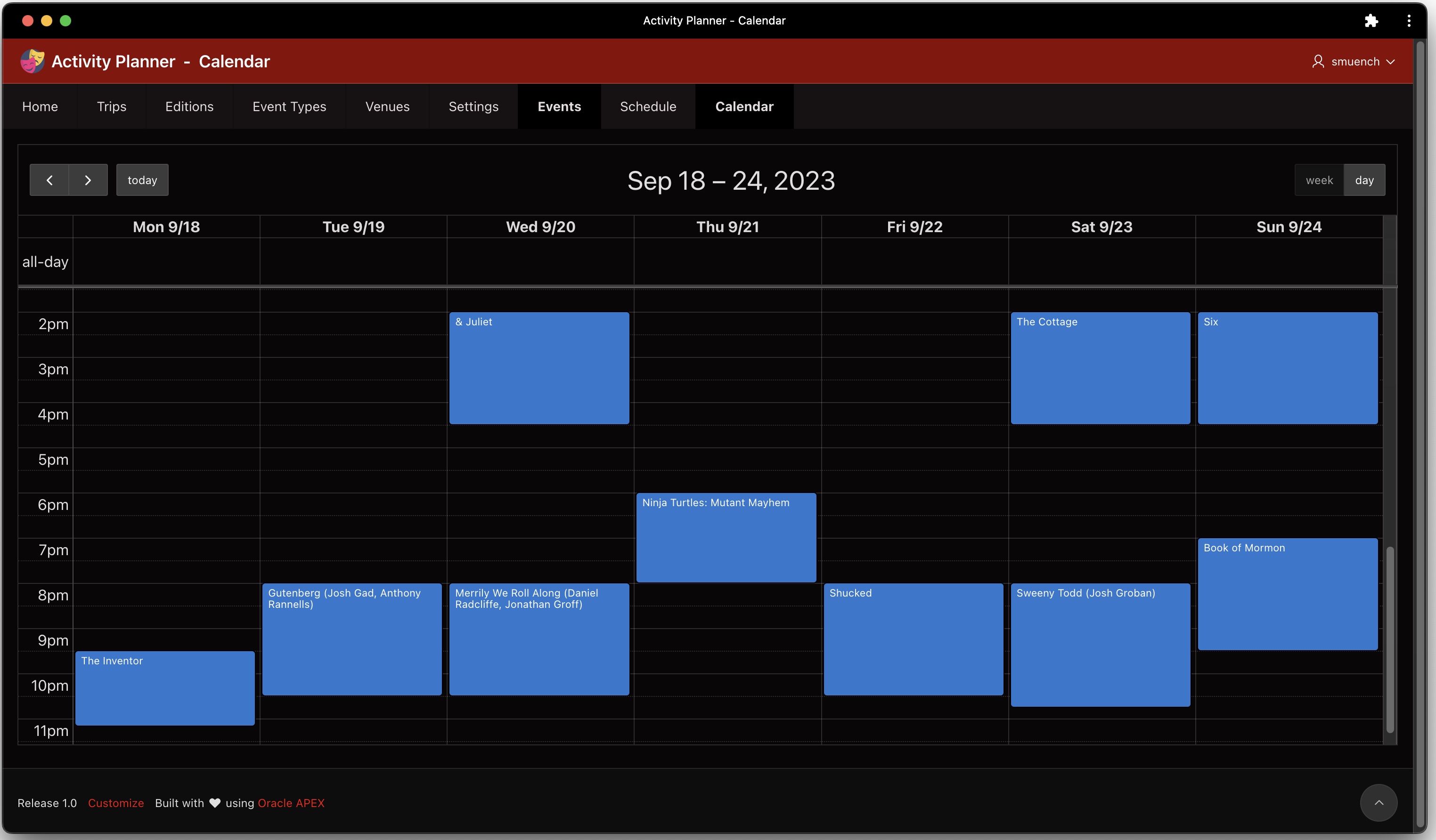 Planning with Gantt & Calendar #JoelKallmanDay – Dive Into APEX