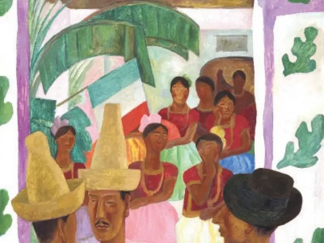 A la venta, obra de Diego Rivera