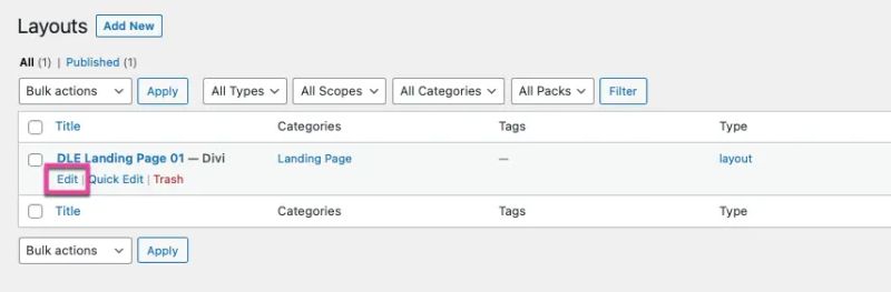 How To Import Pages Divi Extended Documentation - Light Backgrounds - Artistic Retina Collection