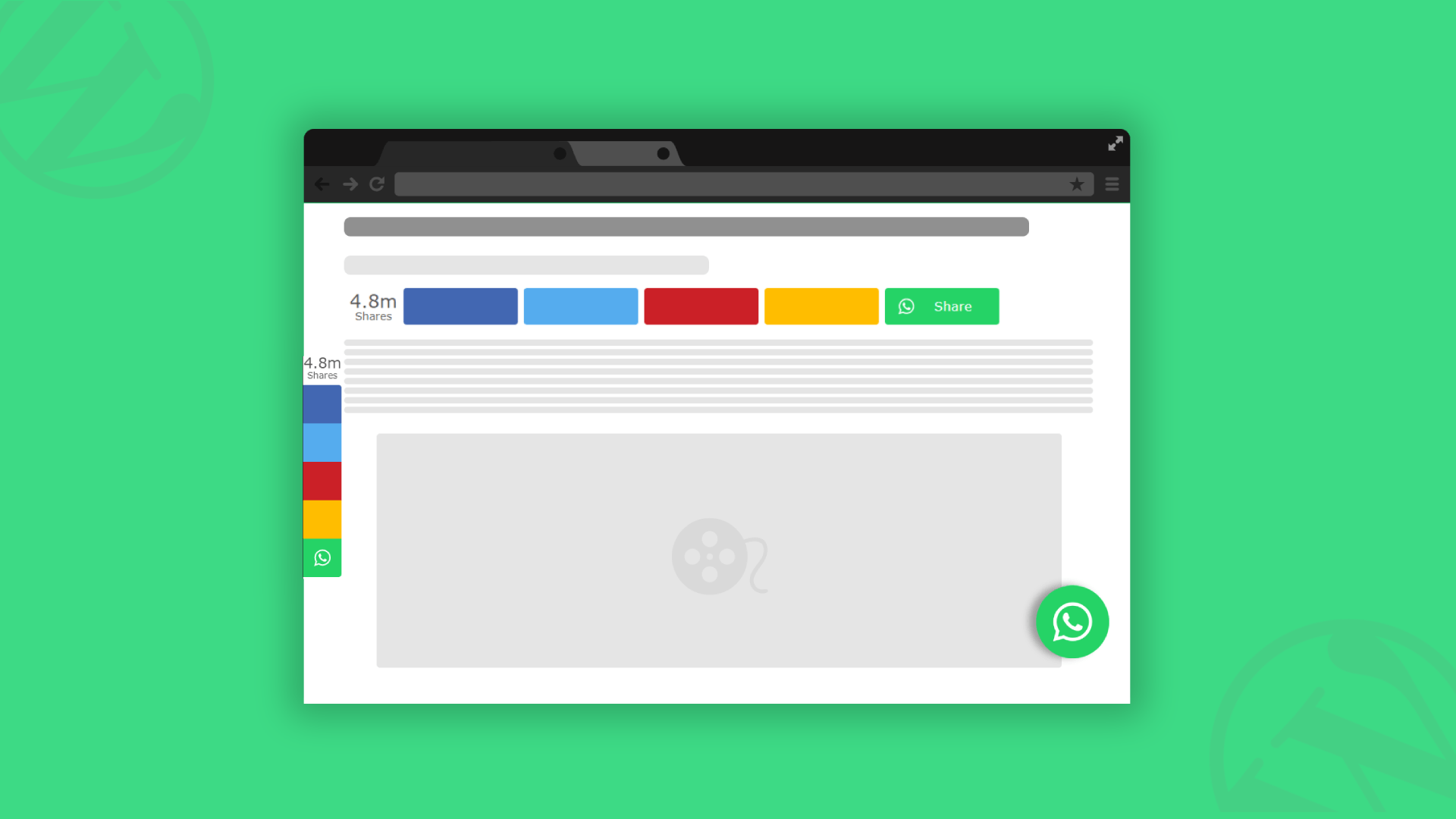Whatsapp chat for wordpress allows your customers to open a conversation from your website directly to your whatsapp phone number. How To Add Whatsapp Chat Share Button On Wordpress Website