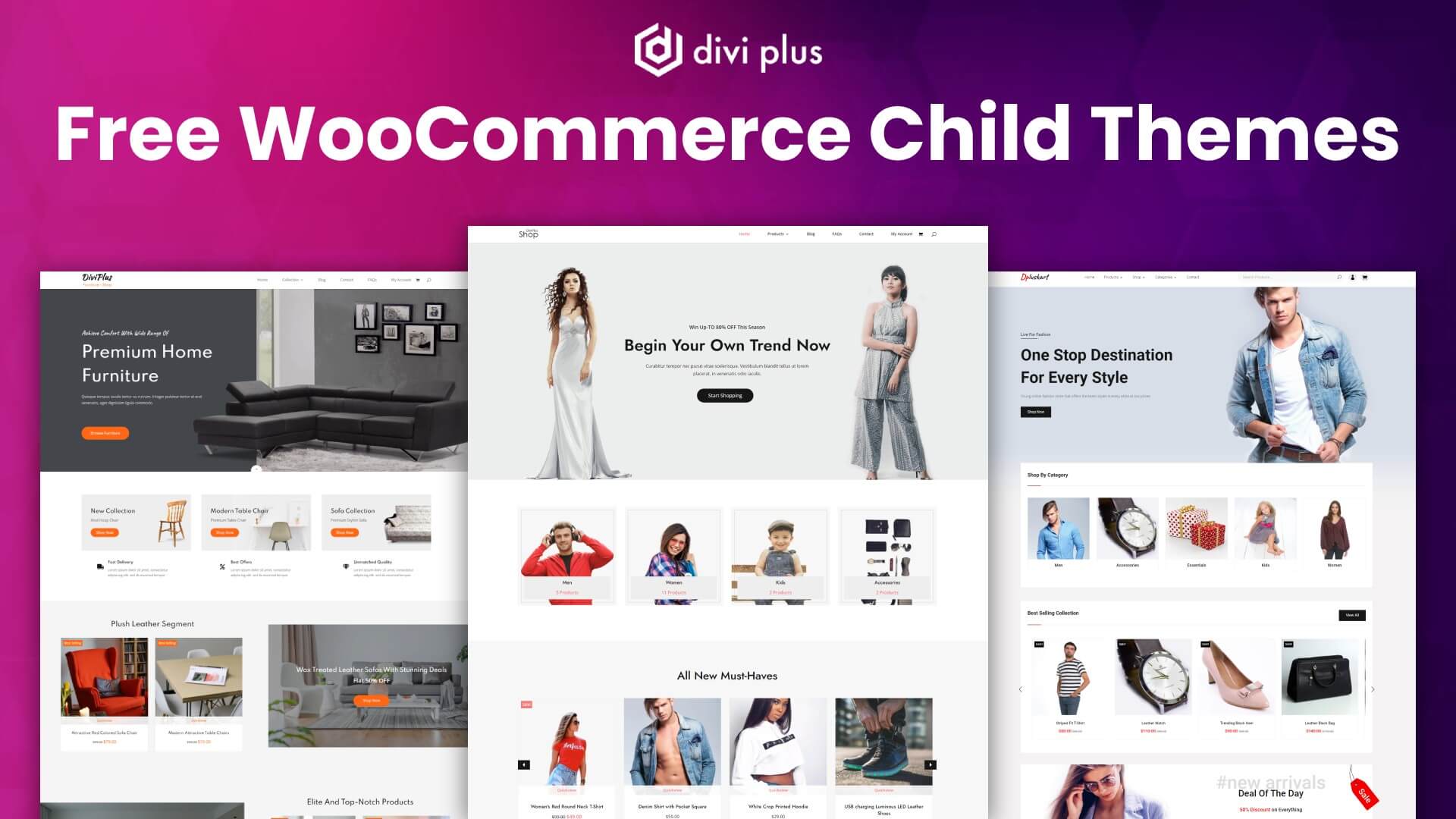 Posted by 5 years ago. 4 Free Woocommerce Child Themes For Divi Plus Divi Extended
