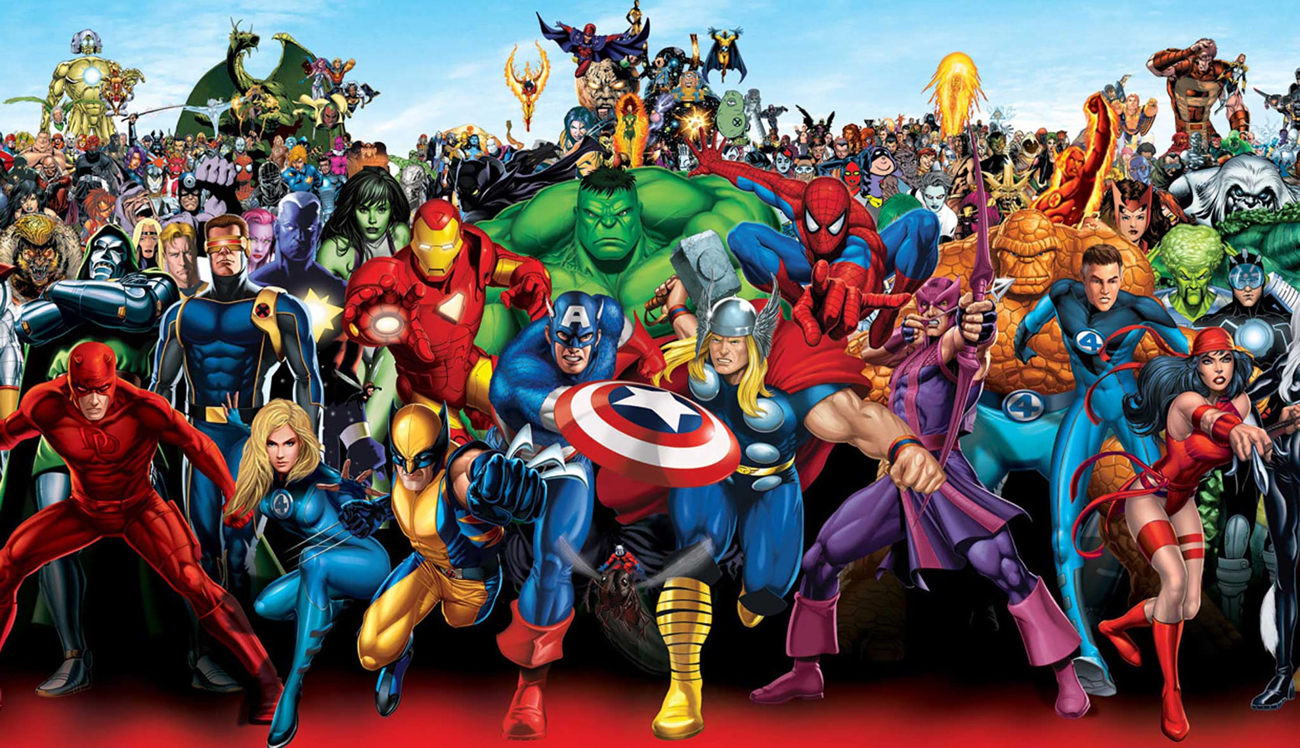 thumbnail image 2 of Marvel Characters Iron-On Transfer Set - For T-Shirts On Light & Dark Fabrics 2 of 13