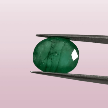 Natural Emerald, 7.00 Carat / 7.69 Ratti, Origine - Zambia