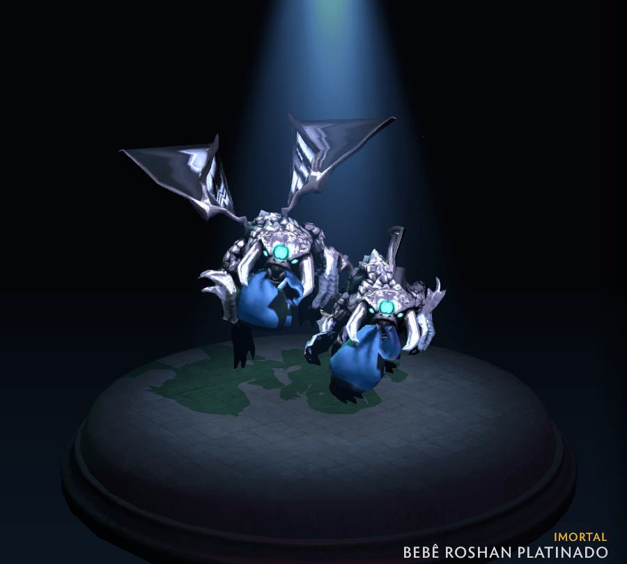 Platinum Baby Roshan - Entregador - Bebê Roshan Platinado - Divine