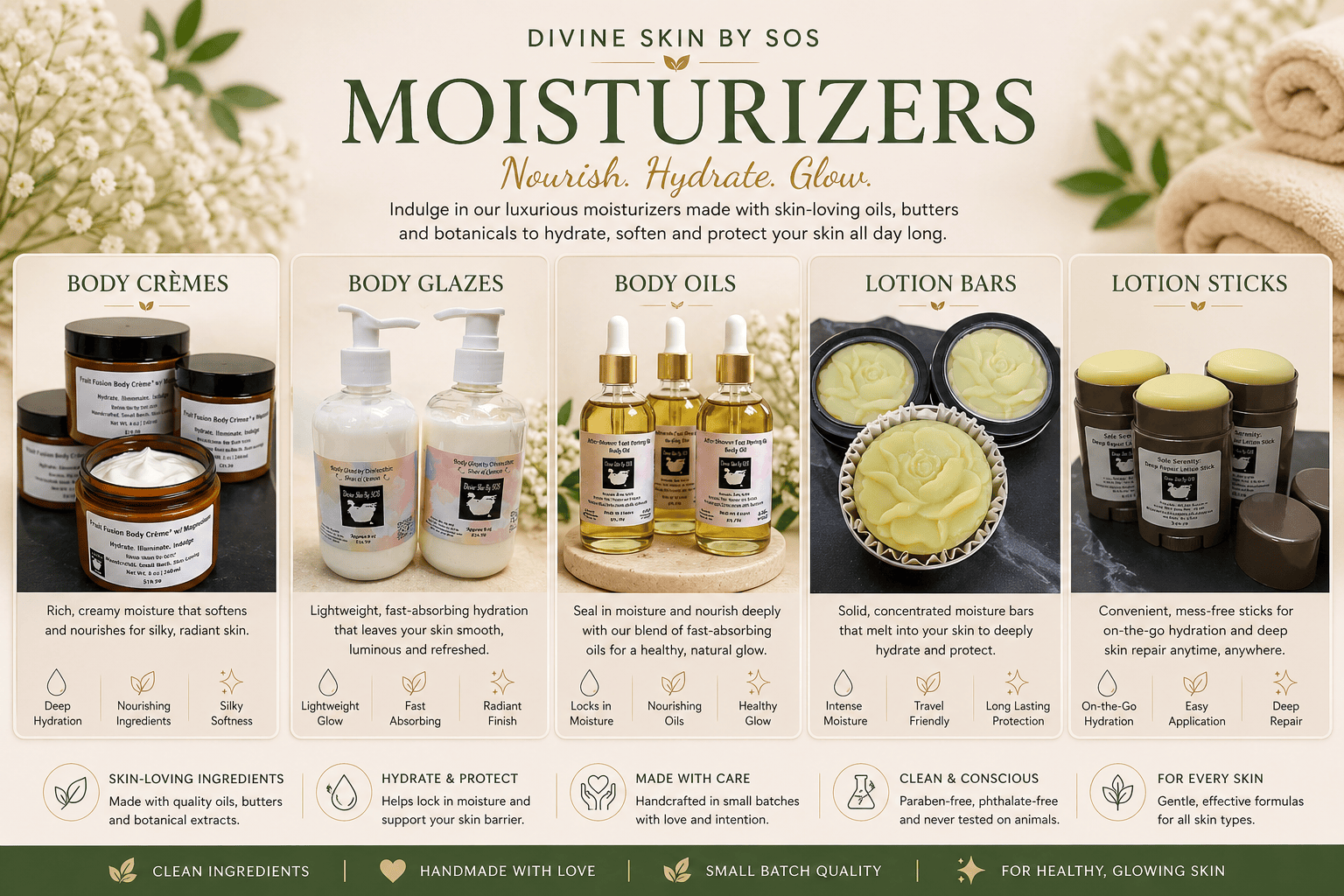 Moisturizers