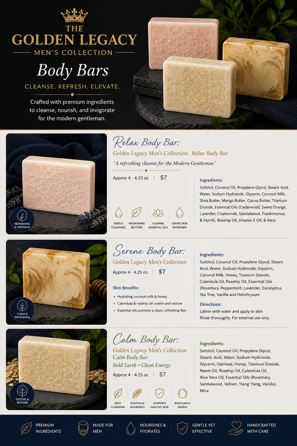 Men's Body Bars