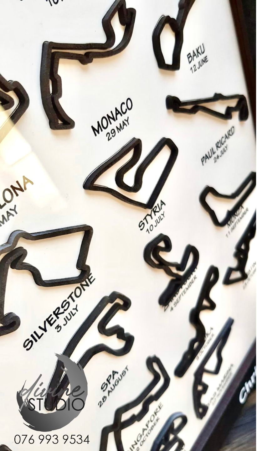 Formula 1 Frame Divine Studio