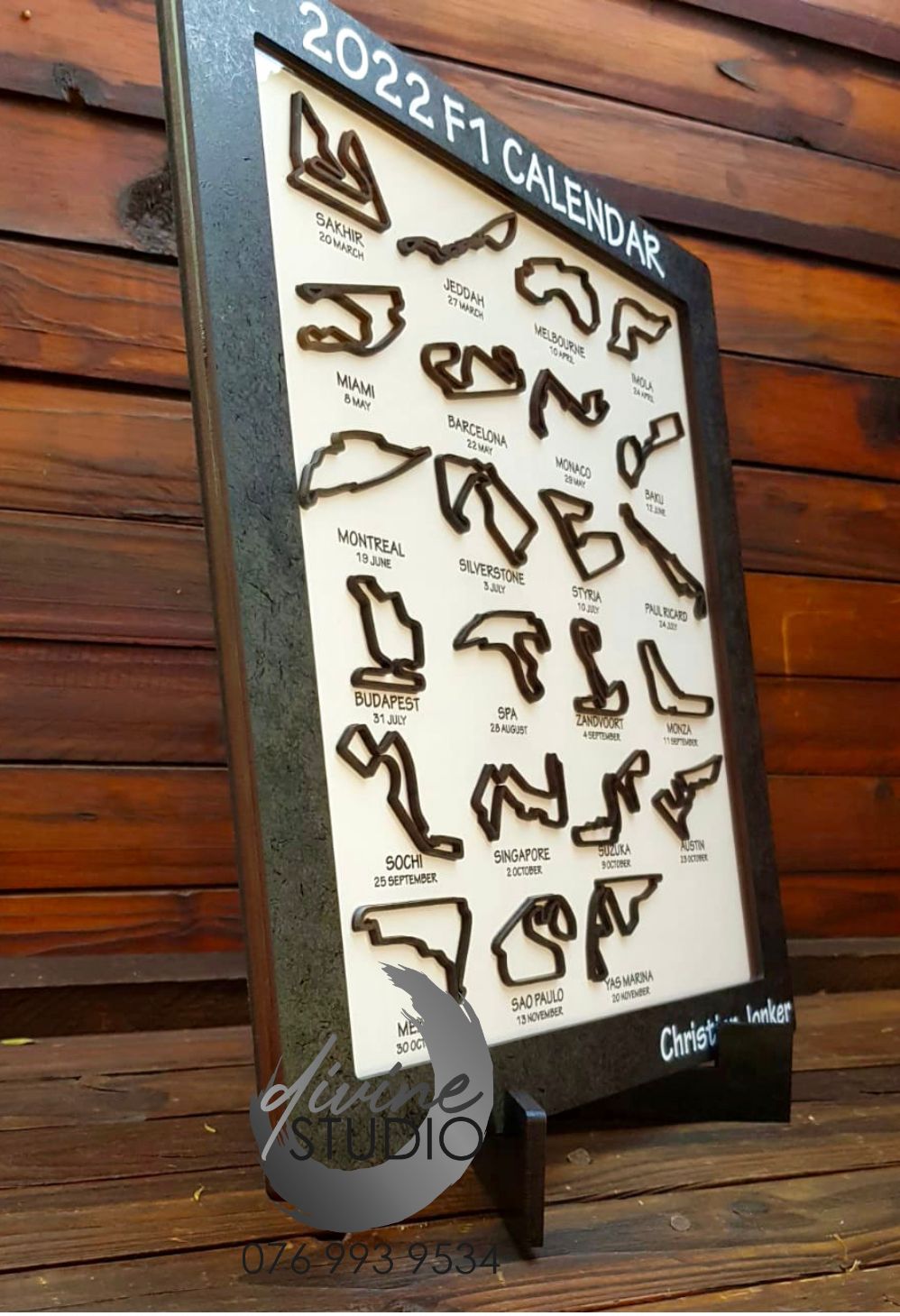 Formula 1 Frame Divine Studio