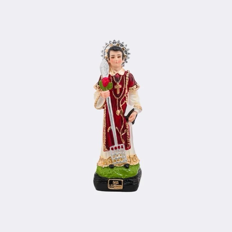 Virgen de Lo Vásquez Figura Religiosa 24 cm | Estatua en Yeso Pintada