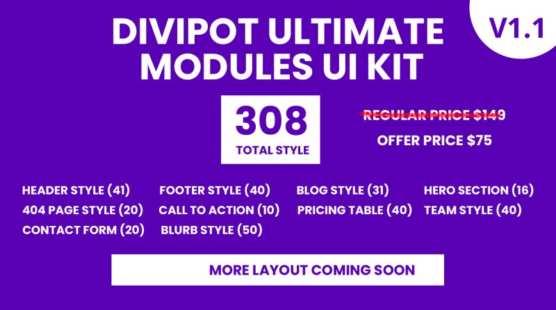 The Ultimate Divi Modules Ui Kit - Premium Ocean Texture Gallery - Mobile
