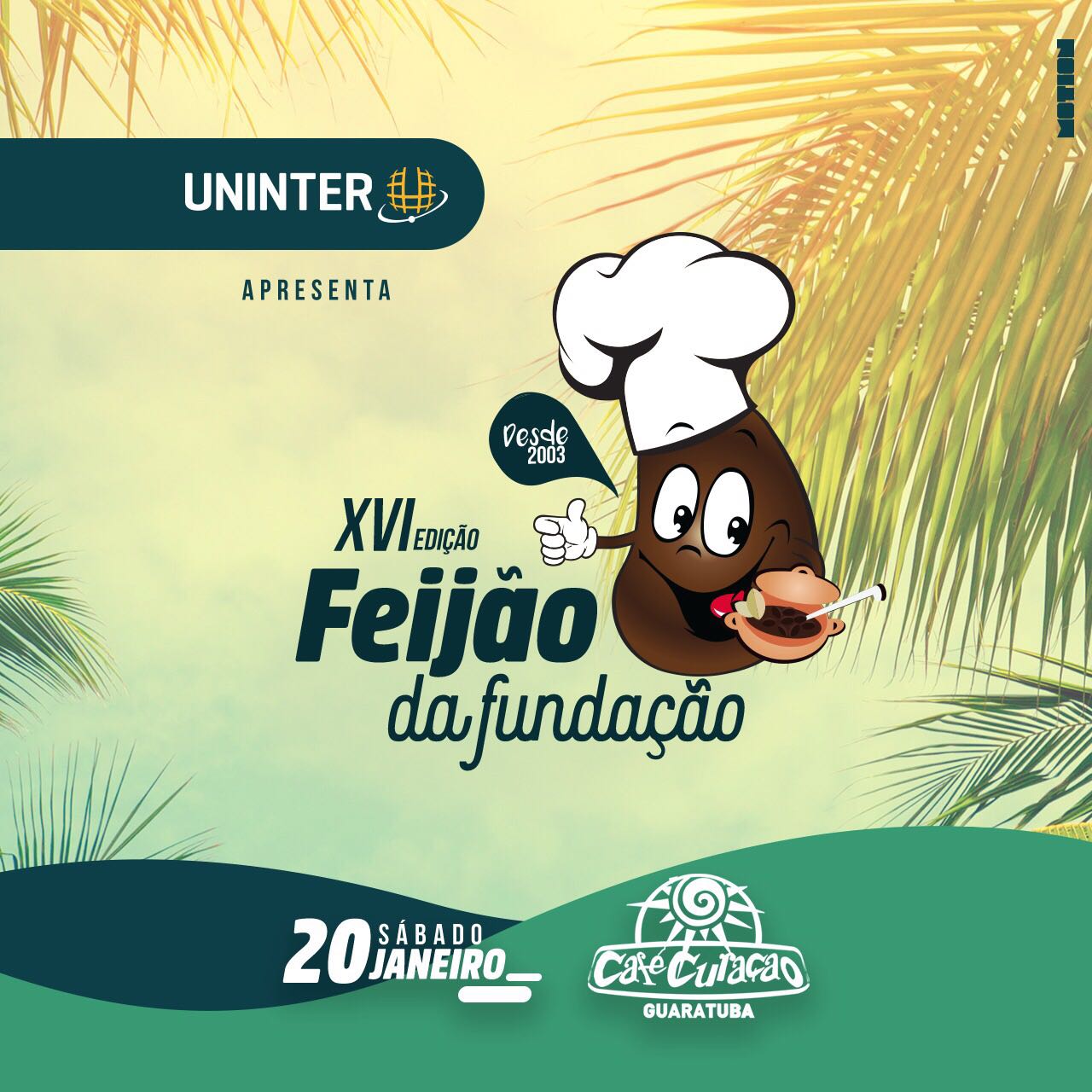 Feijão da Fundação – XVI EDIÇÃO 20/01/2018