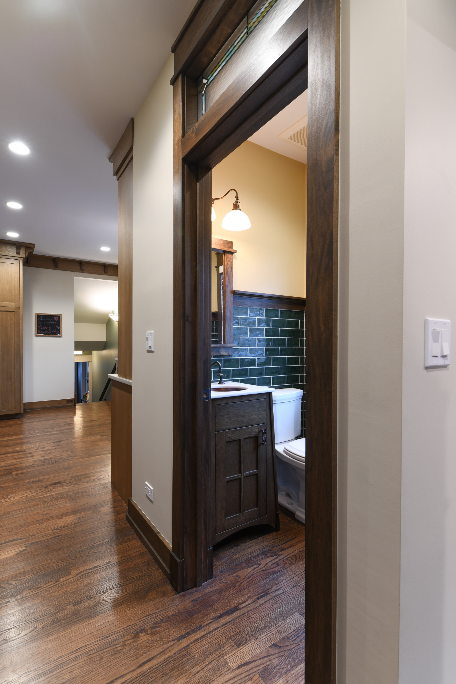 Glencoe Powder Room 1