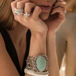 925 Silver Ring with Gemstone
