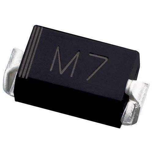 M7 SMD Diode 1N4007, DO-214AC, 100 pcs.