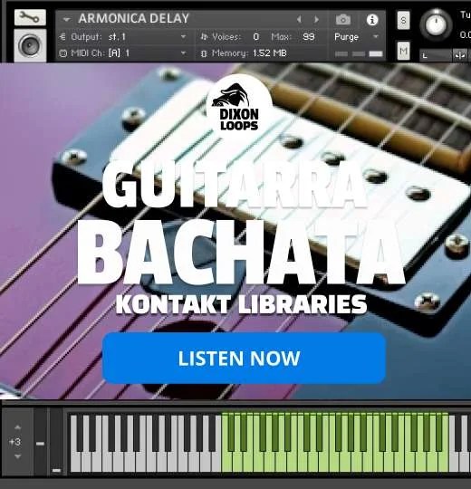Guitarra Bachata - Kontakt Library