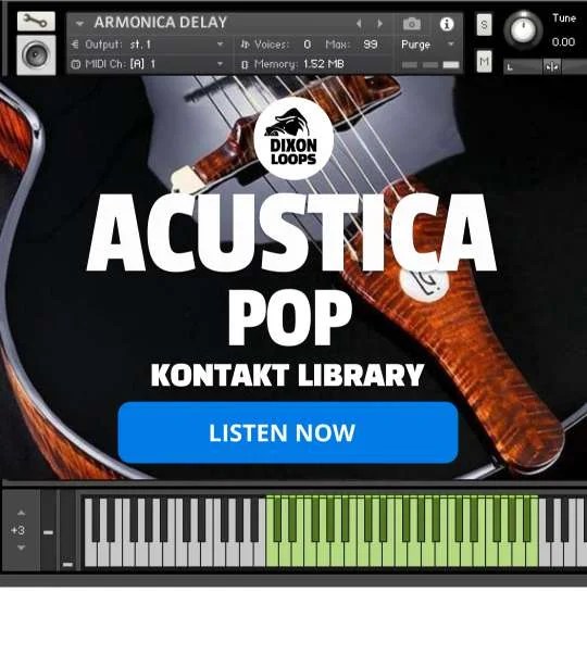 Acustica Pop - Kontakt Library
