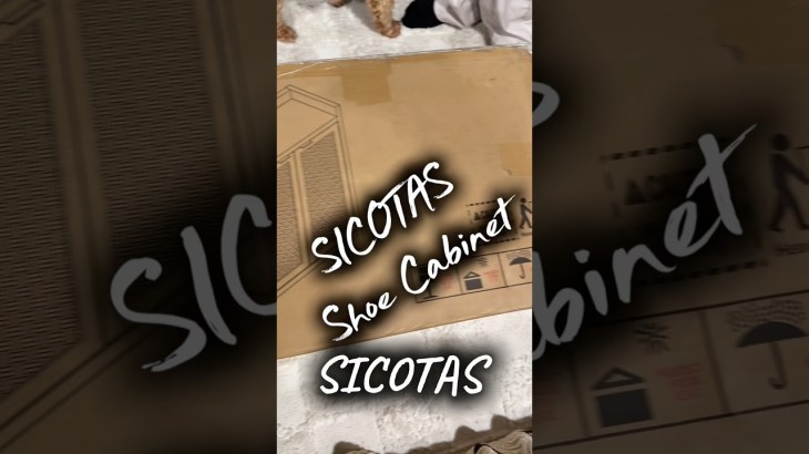 🍂SICOTAS Shoe Cabinet | Fall Home Decor 🍁| Making Life Easier #homedecor #amazon