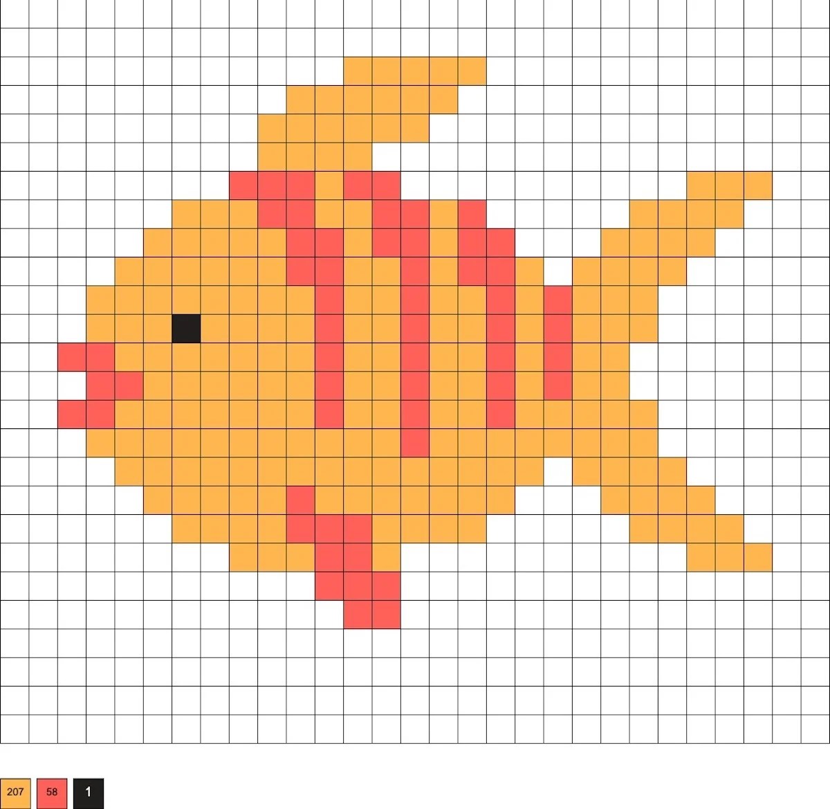 fuse bead fish