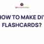 Unlocking Learning: How To Make DIY Flashcards That Stick