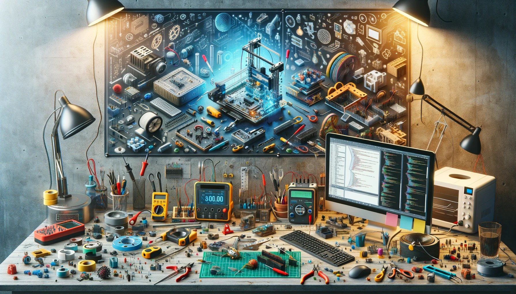 Hardware, Electronics, Coding, 3D printing, Raspberry Pi, Arduino, Smart House, and other DIY projects