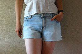 DIY Denim Cut-Offs