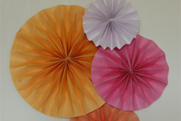 DIY Paper Rosettes