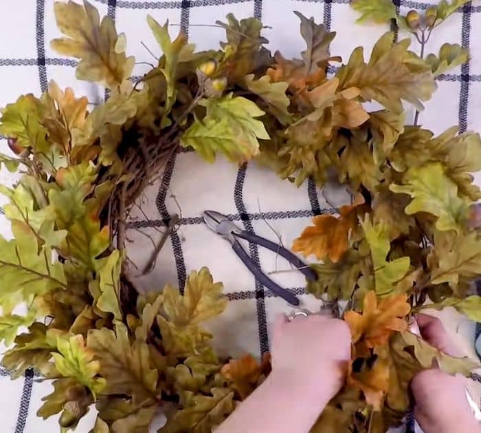 Diy fall wreath home decor