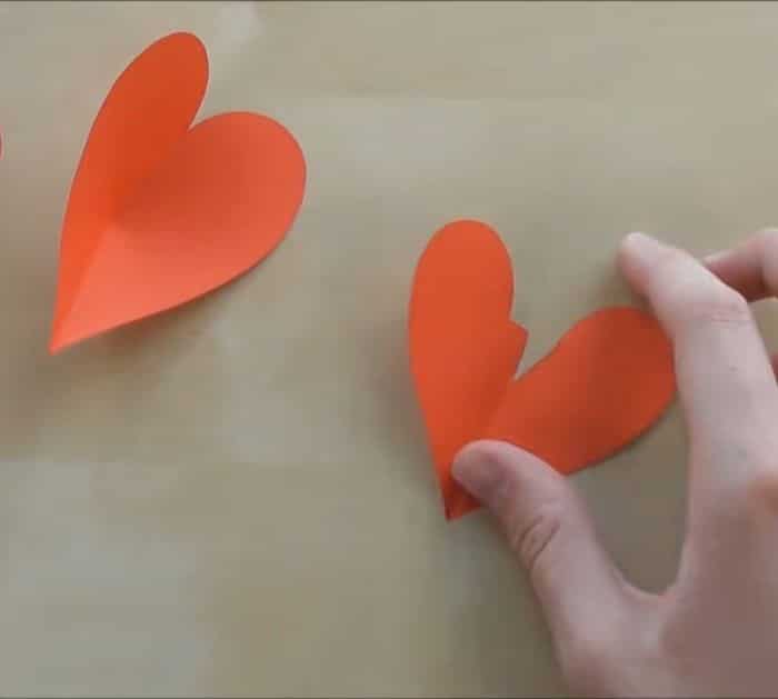 Easy pop-up heart card tutorial