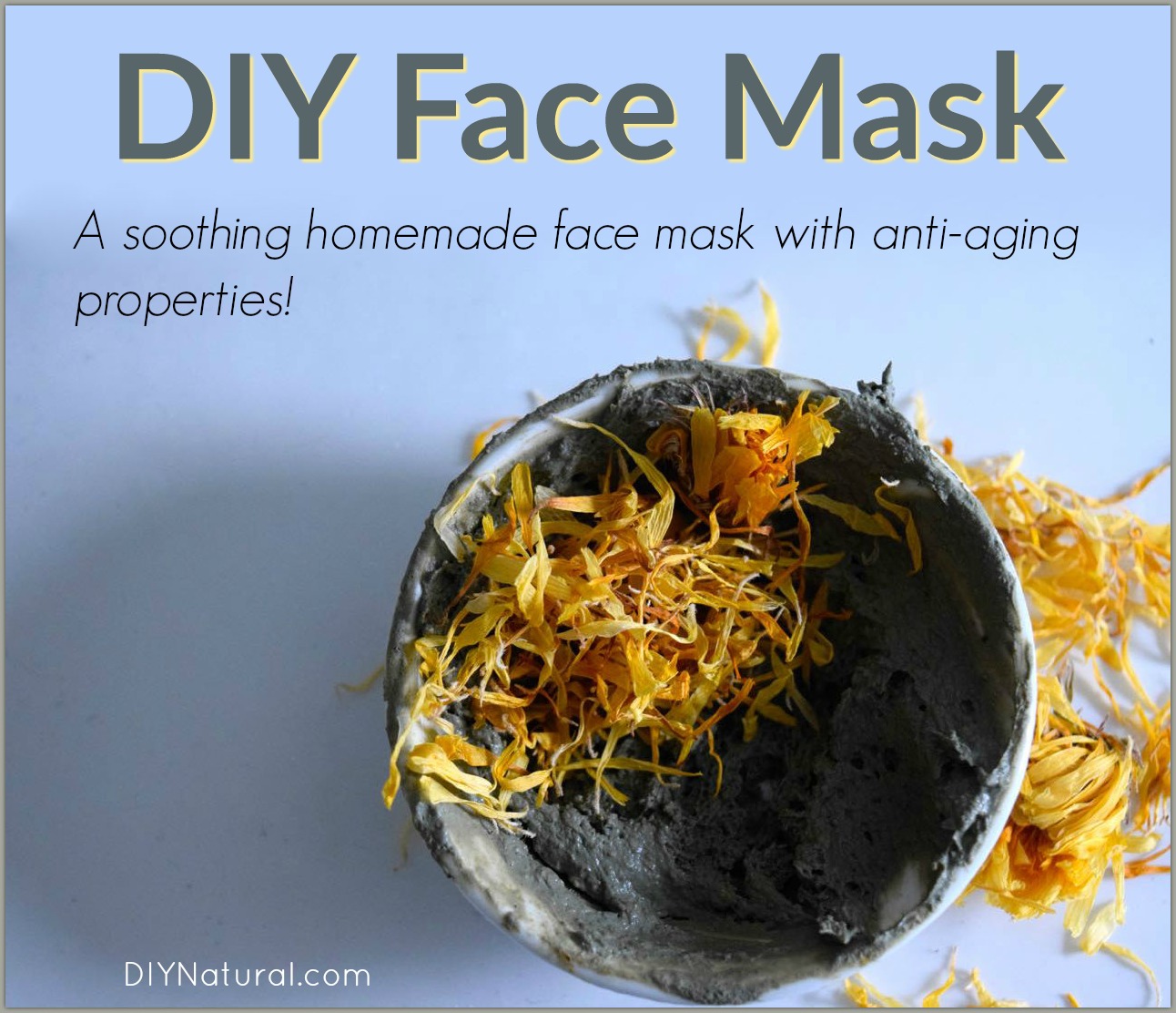 Diy face mask: an anti-aging green clay face mask recipe