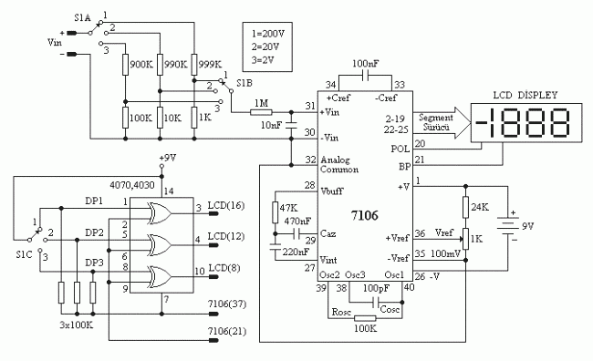 lcd dc voltmetre 1