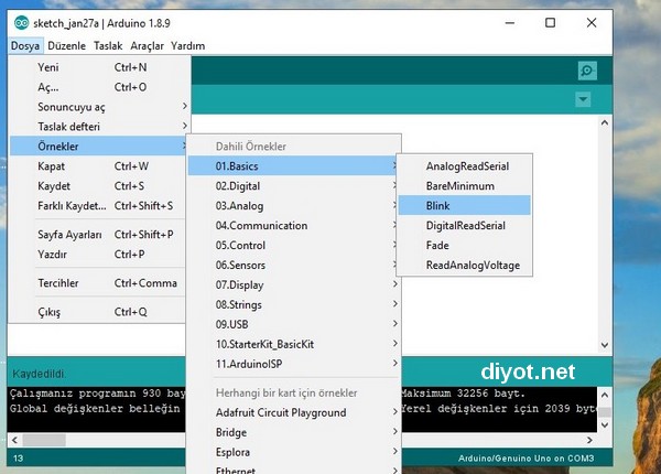 Proteus 8.xx ile Arduino Simülasyonu