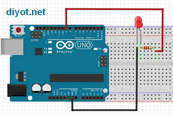 arduino led yakma