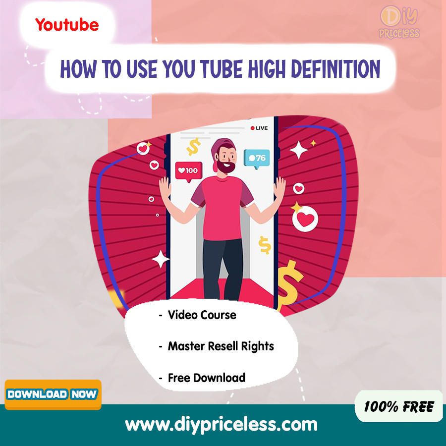 Mastering YouTube: The Ultimate Guide to Earning Real Money Online/ Free Download videos course + Reseller rights