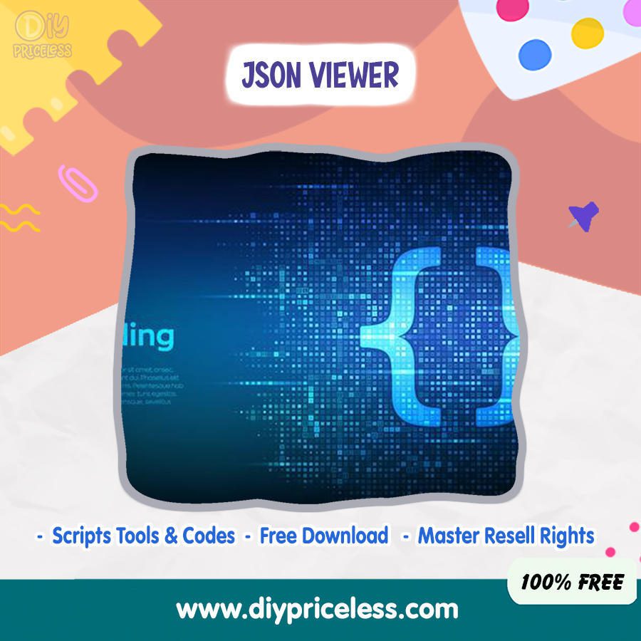 JSON Viewer Tool: Easily View JSON code by Using this Tool and Become Millionaire after selling this tool